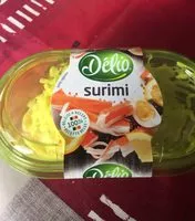 Mängden socker i Surimi