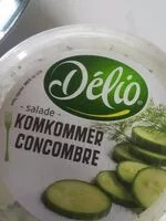 Mängden socker i salade concombre