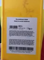 Mängden socker i Salade de poulet andalouse