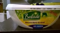 Mängden socker i Balade