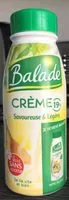 Mängden socker i Crème savoureuse et légère