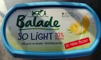 Mängden socker i Balade So Light
