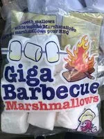 Mängden socker i Giga barbecue marshmallows