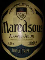 Mängden socker i maredsous abbaye Abdij