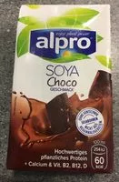 Mängden socker i Alpro Soya Drink, Schoko