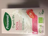 Mängden socker i Soya strawberry