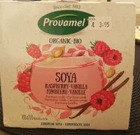 Mängden socker i Organic bio soya raspberry-vanilla