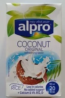 Mängden socker i Coconut Original