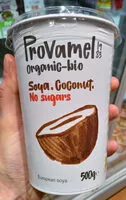 Mängden socker i Soya. Coconut. No sugars
