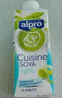 Mängden socker i Cuisine soja light