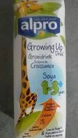 Mängden socker i Alpro soya 1-3ans