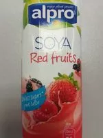 Mängden socker i Soya Red fruits