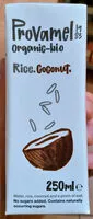 Mängden socker i Rice. Coconut.