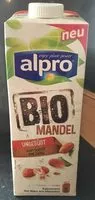 Mängden socker i Organic Almond Unsweetened U.H.T.