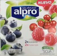 Mängden socker i Especialidad vegetal de soja arándanos y frutos rojos