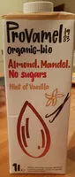 Mängden socker i Provamel Almond