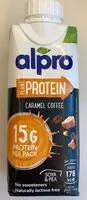 Mängden socker i Alpro Caramel Coffee 250ml