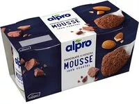 Mängden socker i Mousse vegetal de chocolate con almendras