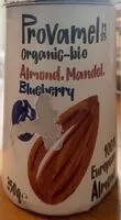 Mängden socker i Almond.Mandel.Blueberry