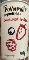 Mängden socker i Soya. Red Fruits.