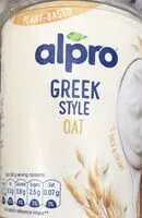 Mängden socker i Alpro greek style yoghurt oat