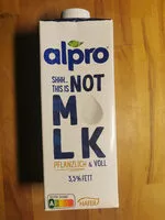 Mängden socker i NOT MLK Pflanzlich & Voll, 3,5 %