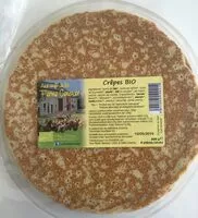 Mängden socker i Crêpes bio