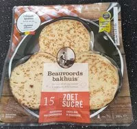 Mängden socker i Crêpes industrielles