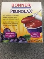 Mängden socker i Prunolax