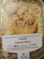 Mängden socker i Gratin de poisson