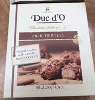 Mängden socker i Duc D'o Truffes Lait En Boîte 8X200G
