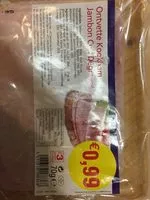 Mängden socker i Jambon cuit degraissé