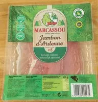 Mängden socker i Jambon d'Ardenne