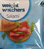 Mängden socker i Salami, Weight Watcher's