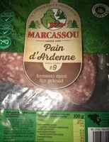 Mängden socker i Pain d'Ardenne