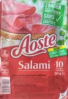 Mängden socker i Salami