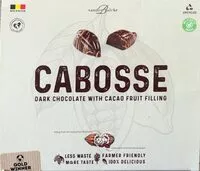 Mängden socker i Dark chocolate with cacao fruit filling