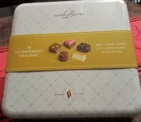 Mängden socker i Chocolats belges VandenBulcke