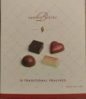 Mängden socker i 16 traditional pralines