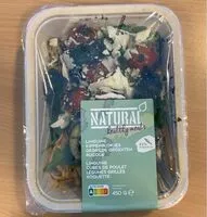 Mängden socker i Linguine cube de poulet legumes grilles roquette