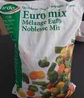 Mängden socker i Euro mix - melange euri (quick frozen)