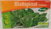 Mängden socker i Blattspinat Portionen