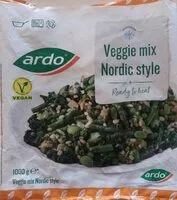 Mängden socker i Veggie mix Nordic style