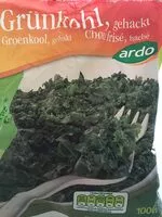 Mängden socker i Grünkohl, gehackt