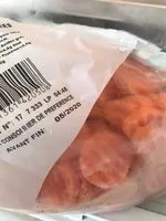 Mängden socker i Carottes en rondelles ondulees