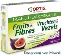 Mängden socker i Ortis Vruchten & Vezel Blokjes 24st