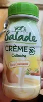 Mängden socker i Crème culinaire 20%