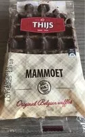 Mängden socker i Gaufre Mammoet