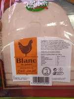 Mängden socker i Blanc de poulet