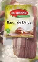 Mängden socker i Bacon de dinde